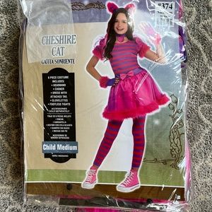 Disney kids Cheshire Cat costume